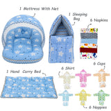 FARETO NEW BORN BABY PREMIUM QUALITY MONSOON AND SEMI WINTER SEASON  HOSPITAL ESSENTIALS 73 IN 1 (0-6 MONTHS) _ NURSERY BAG