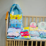Fareto Premium Quality Winter  Hospital Essentials Pack of 69 (0-6 Months)