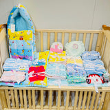 Fareto Premium Quality Winter  Hospital Essentials Pack of 69 (0-6 Months)