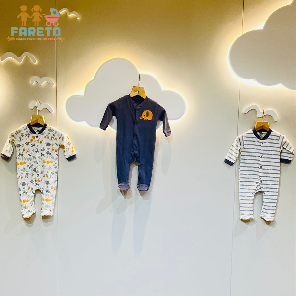 Fareto Baby Semi Winter Essential Combo For New Born | Gift Pack | Baby Products | Maternity Essentials  (66 Items)(0-6 Months)( GRASS GREEN GIFFI)