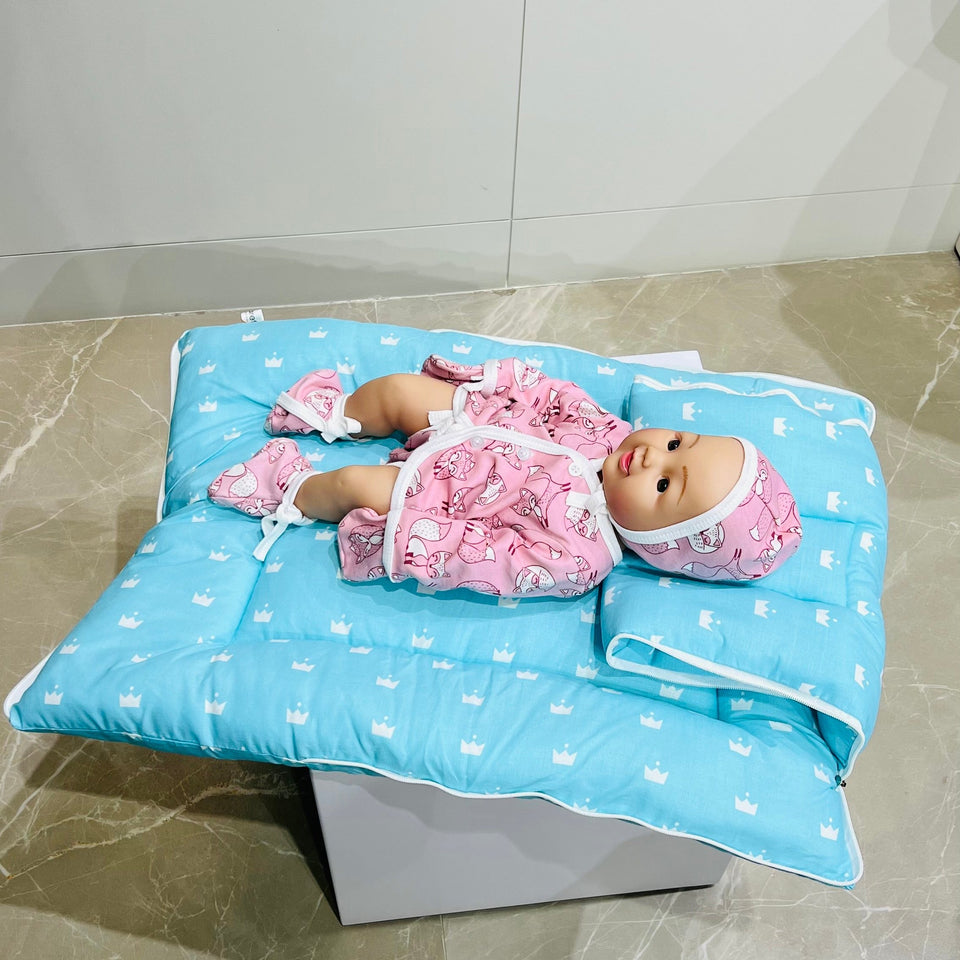 Fareto New Born Baby 3 In 1 Baby Bed