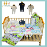 Fareto Baby Semi Winter Essential Combo For New Born | Gift Pack | Baby Products | Maternity Essentials  (66 Items)(0-6 Months)( GRASS GREEN GIFFI)