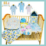 Fareto Baby Semi Winter Essential Combo For New Born | Gift Pack | Baby Products | Maternity Essentials  (66 Items)(0-6 Months)(GREY SPRIAL)
