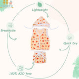 Fareto New Born Baby Premium Quality Clothing Set (0-2 Months)(Pack of 3)(F542)