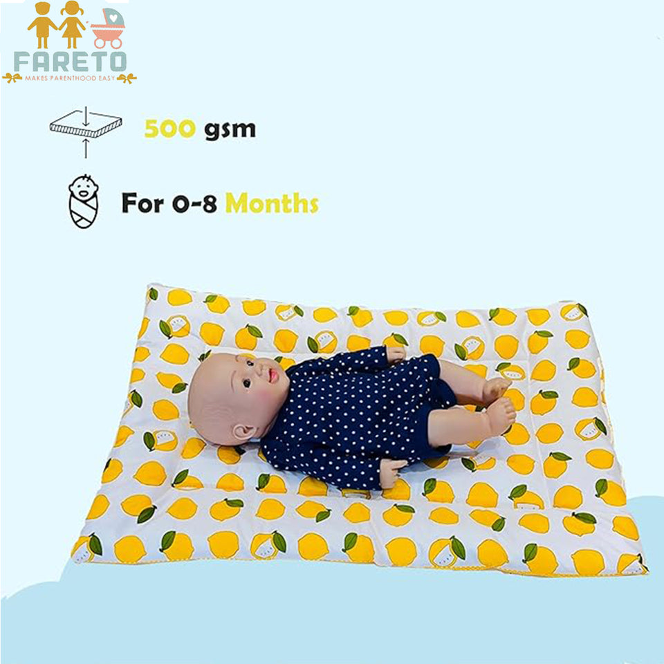 FARETO NEW BORN BABY HAND CARRY BED | GADI | (PACK OF 5) (0-8 MONTHS)(68*48CM)