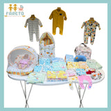 FARETO NEW BORN BABY MONSOON SEASON HOSPITAL ESSENTIALS 82 IN 1 (0-6 MONTHS)(F569)