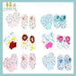 Fareto New Born Baby 6 Pairs of Mittens & 6 Pairs of Socks(Total Items:12)(0-3 Months)
