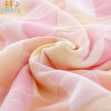 Fareto New Born Baby Muslin Bath Towel Organic Muslin Cotton (Pack of 3)(50x100cm)
