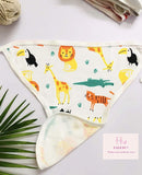 Fareto New Born Baby 12 Single Layer | Super Soft | Cotton Nappies | Washable | Reusable (0-6 Months)(Mix Colors & Prints)