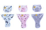 FARETO Baby Cotton Cloth Diapers, 0-9Months (Multicolour) - Set of 12