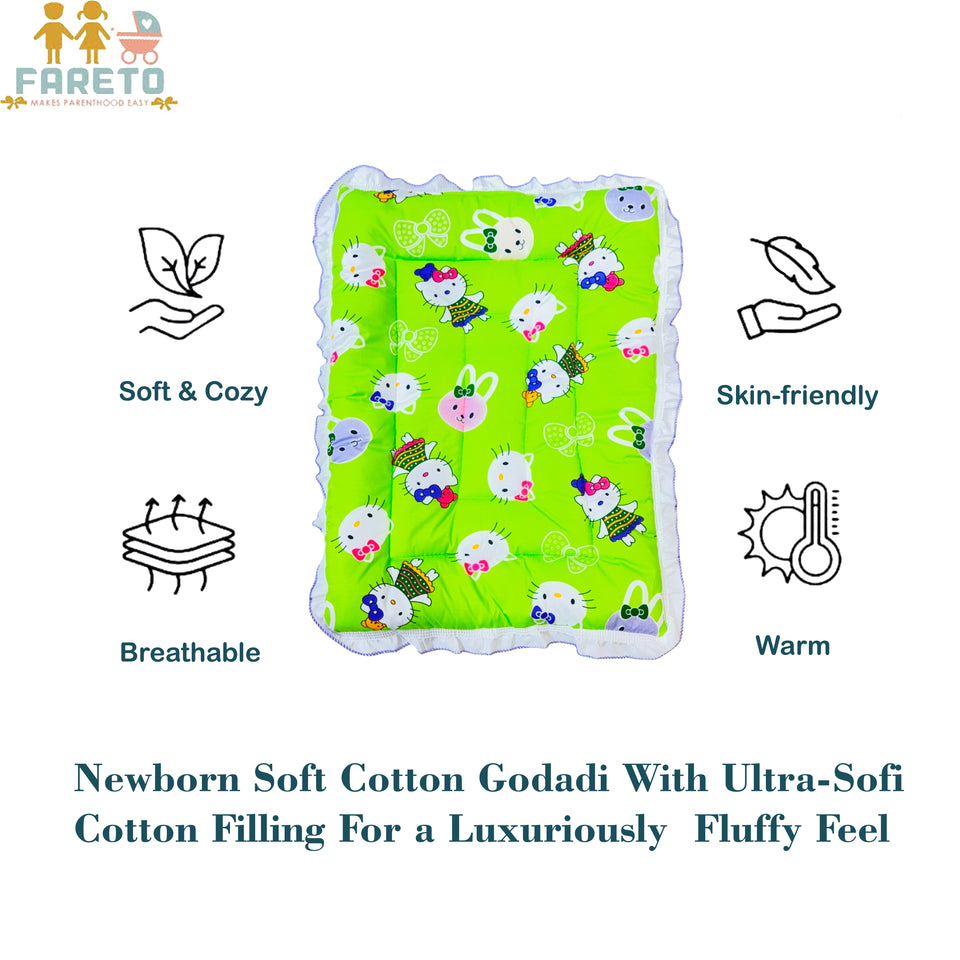 Fareto 7 in 1 New Born Baby Hand Carry Bed Combo Pack (0-12 Months)