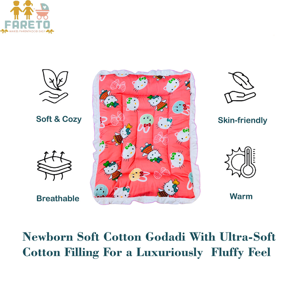 Fareto 7 in 1 New Born Baby Hand Carry Bed Combo Pack (0-12 Months)