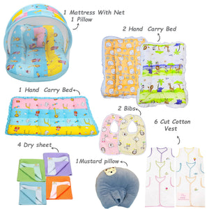 Fareto New Born Baby 101 In 1 All Summer Essentials(0-3 months)
