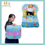 Fareto Baby Travel Friendly for Kids Portable Baby Comfortable Cushioning(0+6 Months)