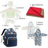 Fareto Premium New Born Baby Hospital Winter Essentials Pack Of 101 (0-6 months)(F190)