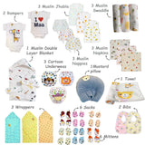 Fareto Baby Premium Quality Summer Essentials 120 in 1 (0-6 Months)(F527)