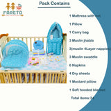 Fareto 24 in 1 New Born Baby Complete Items Premium Gift combo(0-6Months)