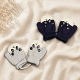 Fareto New Born Baby Winter wollen  Gloves (Pack of 2)( 0-1 Year )(F478)