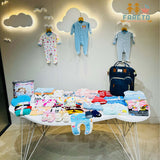 FARETO NEW BORN BABY PREMIUM QUALITY PURELY WINTER ESSENTIALS 133 IN 1 ( 0-6MONTHS)