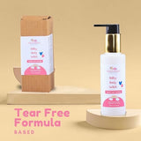 Fareto Baby Coconut Oil | Body Wash & Cream | No Harmful Chemicals|Age- 0-2 Years