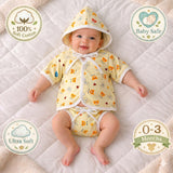 Fareto New Born Baby Premium Quality Clothing Set (0-3 Months)(Pack of 6)(F547)