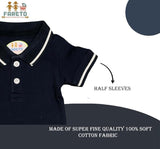 Fareto Cotton T-Shirt With Shorts Clothing Set for Baby | Party Wear & Casual Dress for Baby Boys & Baby Girls