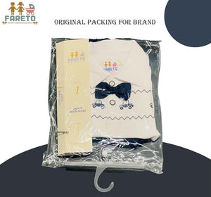 Fareto Cotton Dungaree & T-Shirt Clothing Set for Baby | Party Wear & Casual Dress for Unisex Baby |Newborn Baby