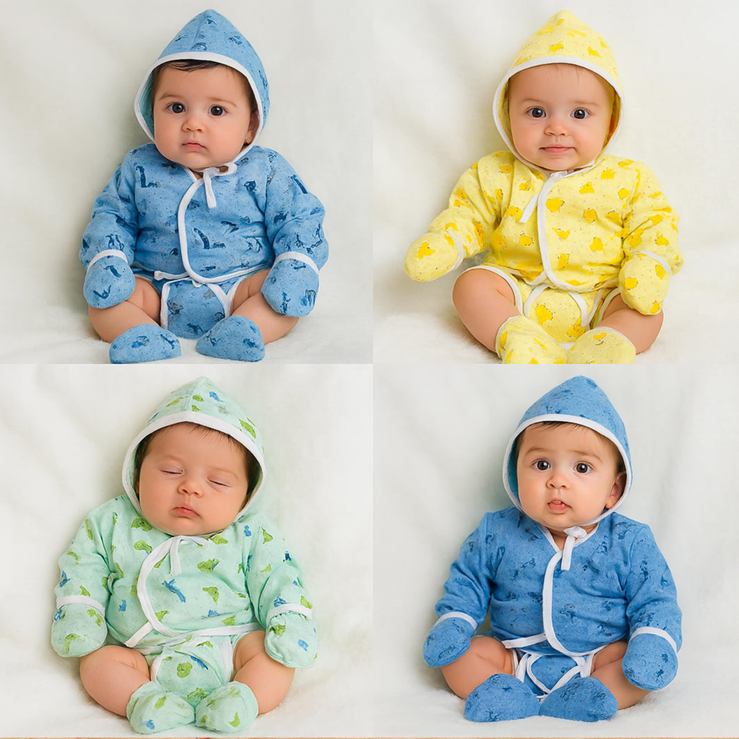 Fareto New Born Baby Clothing Set (0-3 Months)(Pack of 20)(F85)