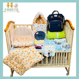 Fareto New Born Baby Hospital Essentials All season Use 58 In 1 Combo(0-6 Months)