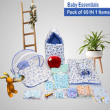 Fareto New Born Baby All Season Use Most Useful Essentials 60 in 1 (0-6 Months)(F318)