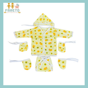 Fareto New Born Baby Clothing Set (0-3 Months)(Pack of 20)