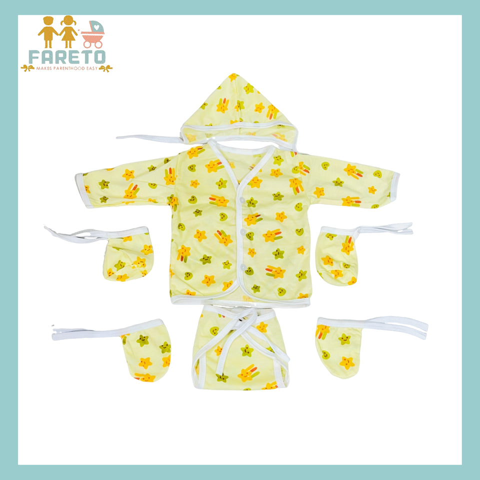 Fareto New Born Baby Clothing Set (0-3 Months)(Pack of 20)