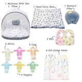 Fareto New Born Baby Summer Essentials 60 in 1 (0-6 Months)(F276)