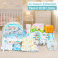 Fareto New Born Baby Hospital essentials Combo 60 in 1(0-6 Months)(F100)