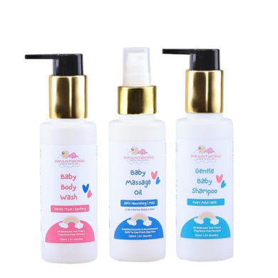 Fareto Baby Body Wash | Gentle Baby Shampoo | No Harmful Chemicals|Age- 0-2 Years