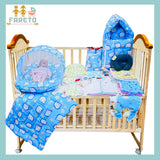 Fareto New Born Baby Summer Hospital Essentials 62 in 1 (0-6M)