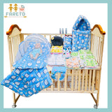 Fareto New Born Baby Summer Hospital Essentials 62 in 1 (0-6M)(F525)
