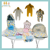 Fareto New Born Baby Summer Essentials 64 in 1 (0-6 Months)(F546)