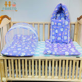 FARETO NEW BORN BABY WINTER ESSENTIALS 66 IN 1 NEW COMBO (0-6 MONTHS)(PURPLE KITTY)