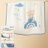 Fareto New Born Muslin Cotton Blanket (0–12 Months) – Organic, Super Soft, Lightweight & Breathable (Pack of 1)(F662)