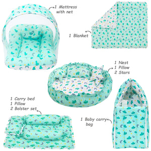 Fareto Premium Quality All New Born Baby Hospital Essentials Pack of 69 (0-6 Months)(F36)