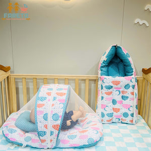 FARETO PREMIUM QUALITY BABY SUMMER ESSENTIALS 72 IN 1 NEW COMBO (0-6MONTHS)