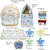 FARETO NEW BORN BABY PREMIUM QUALITY PURELY WINTER ESSENTIALS 71 IN 1 ( 0-6MONTHS)(F453)