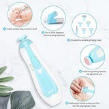 Fareto Baby Nail Trimmer Electric,Baby Nail Clippers, 6 in 1 Baby Nail File,Nail File Baby Grooming Kit Manicure Set for Toddler or Adults