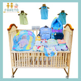 Fareto Premium Quality Baby Summer Essentials 72 in 1 New Combo (0-6Months)