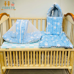 FARETO NEW BORN BABY PREMIUM QUALITY WINTER  AND SEMI WINTER SEASON HOSPITAL ESSENTIALS 73 IN 1 (0-6 MONTHS) _ NURSERY BAG