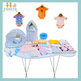 FARETO BABY PREMIUM QUALITY 76 IN 1 COMBO FOR SUMMER SEASON | SUPERSOFT COTTON (0-6 MONTHS)(F536)