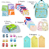 FARETO BABY PREMIUM QUALITY 77 IN 1 COMBO FOR SUMMER SEASON | SUPERSOFT COTTON (0-6 MONTHS)(F736)
