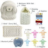 FARETO BABY PREMIUM QUALITY 76 IN 1 COMBO FOR SUMMER SEASON | SUPERSOFT COTTON (0-6 MONTHS)(F536)