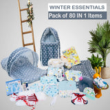 Fareto New Born Baby Semi Winter Hospital Essentials 80 in 1 (0-6 Months)(F237)